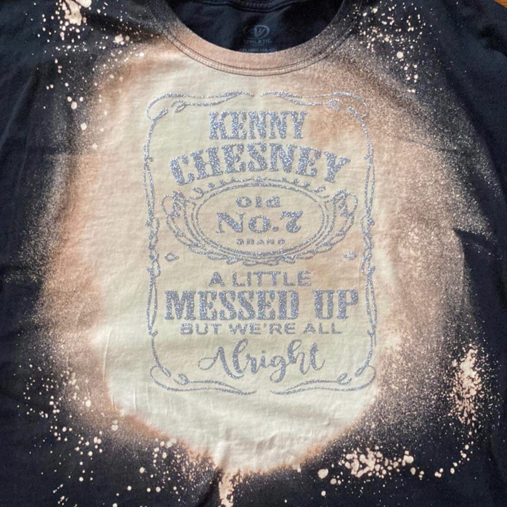 Kenny chesney jack daniels logo custom shirt